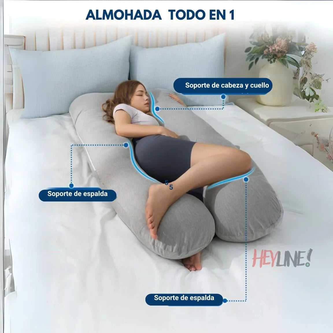 Almohada de maternidad DreamEmbrace
