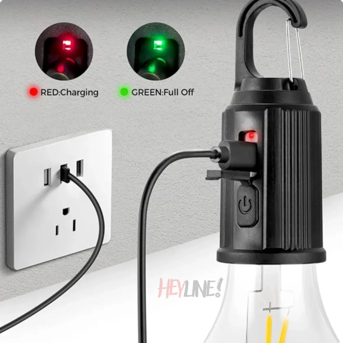 BOMBILLO LED USB “PROMO X3” 💡🔋