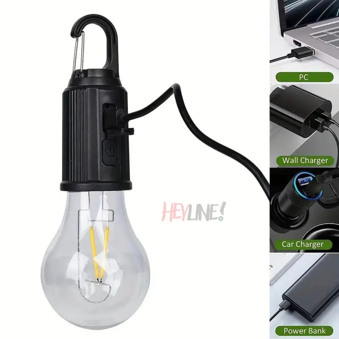 BOMBILLO LED USB “PROMO X3” 💡🔋