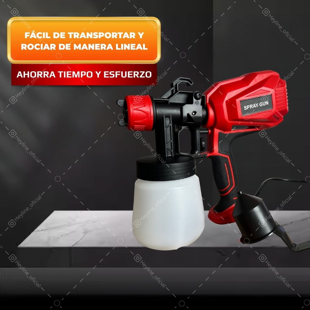COMPRESOR DE PINTURA ROJA ELECTRICA 2.0
