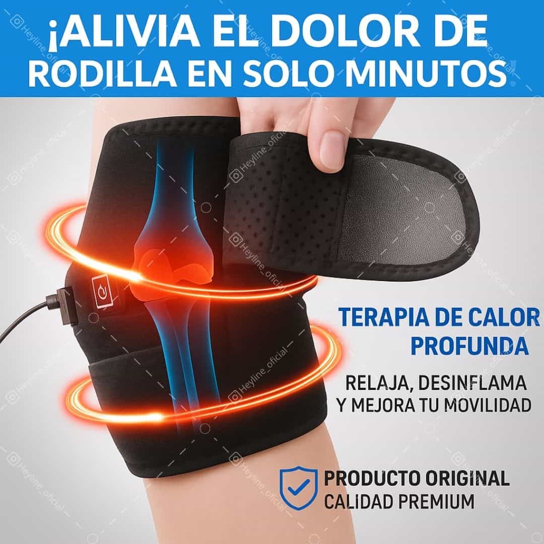 RODILLERA TERAPÉUTICA🦵+ PARCHES™️ NATURALES PARA PIES 🦶