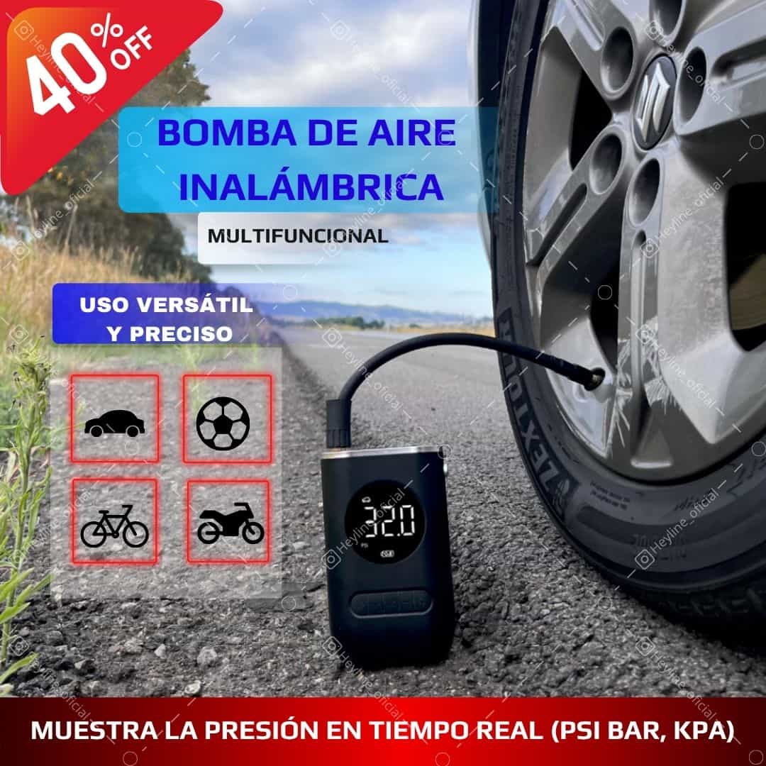 BOMBA DE AIRE INALÁMBRICA