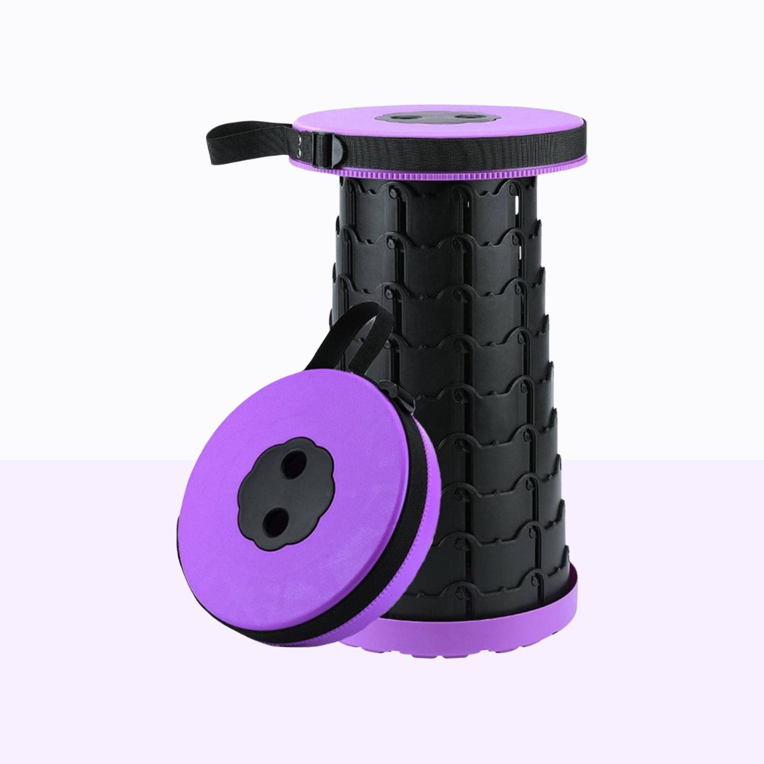 ✅ SILLA PLEGABLE PORTÁTIL Y RETRÁCTIL