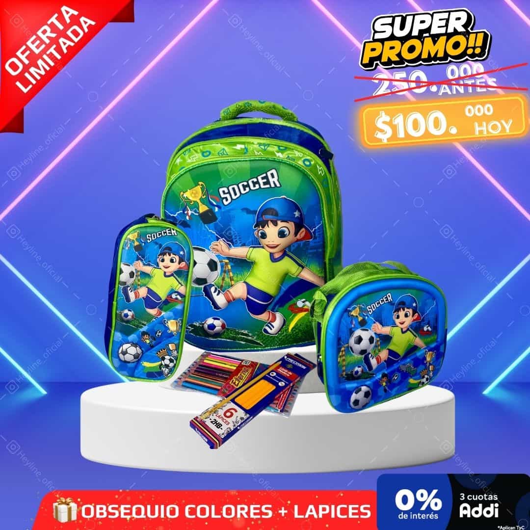 FULL KIT ESCOLAR PAGA 1 LLEVA 5 ✨🎒