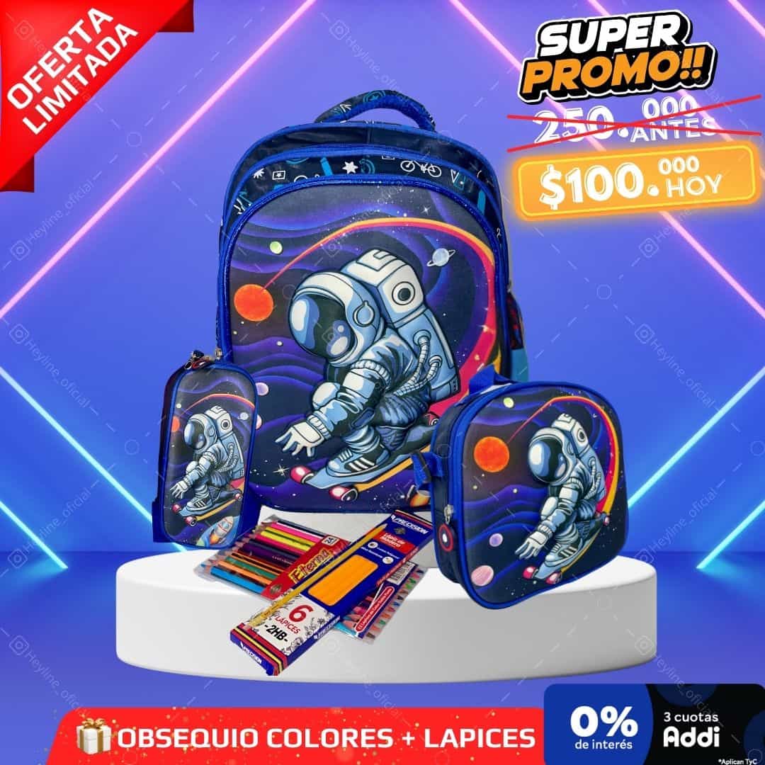 FULL KIT ESCOLAR PAGA 1 LLEVA 5 ✨🎒