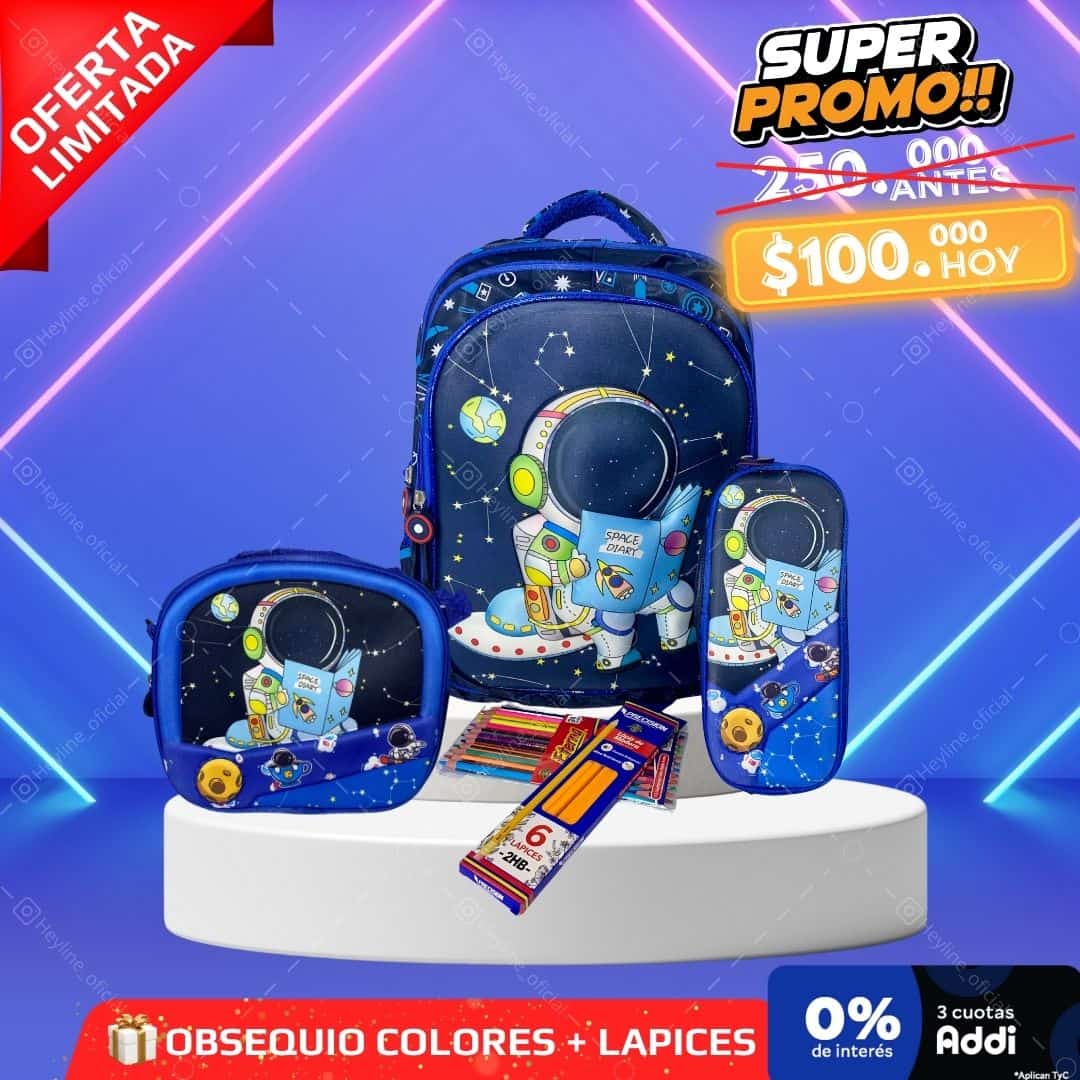 FULL KIT ESCOLAR PAGA 1 LLEVA 5 ✨🎒