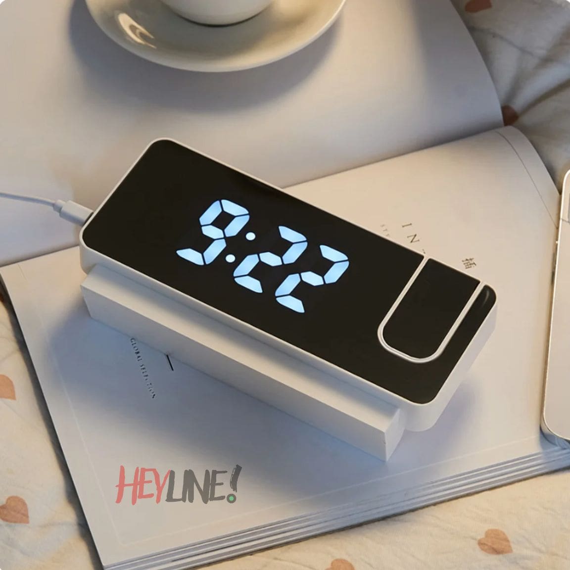 RELOJ ALARMA CON PROYECTOR 🕓📽️✨