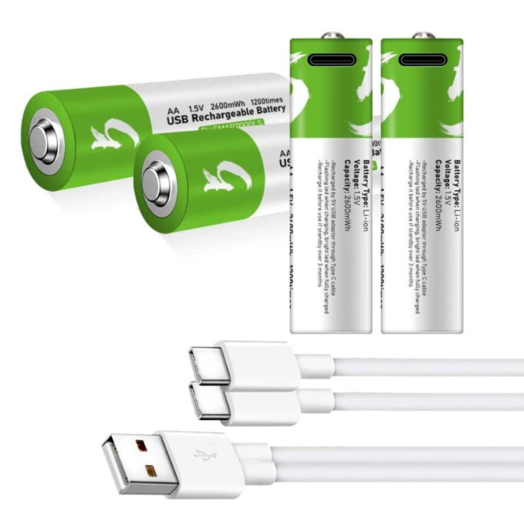 BATERÍAS RECARGABLES USB