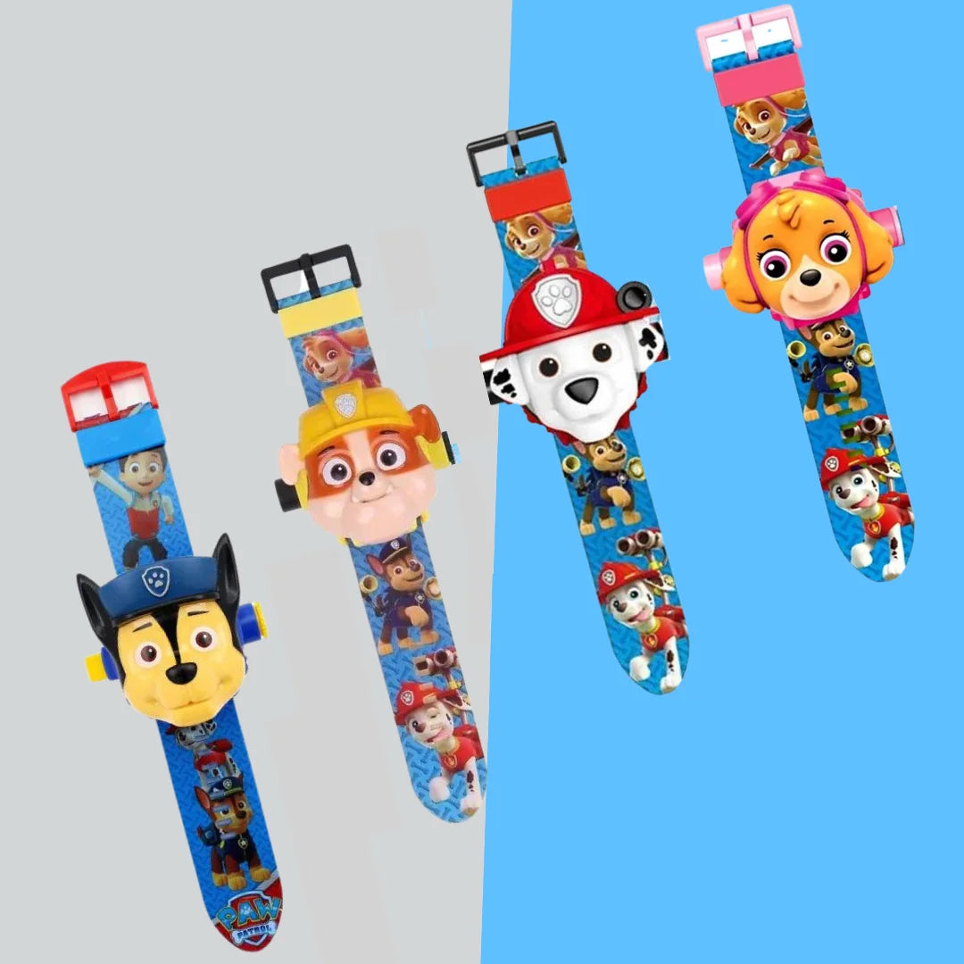 RELOJ DE PROYECCION 3D INFANTIL