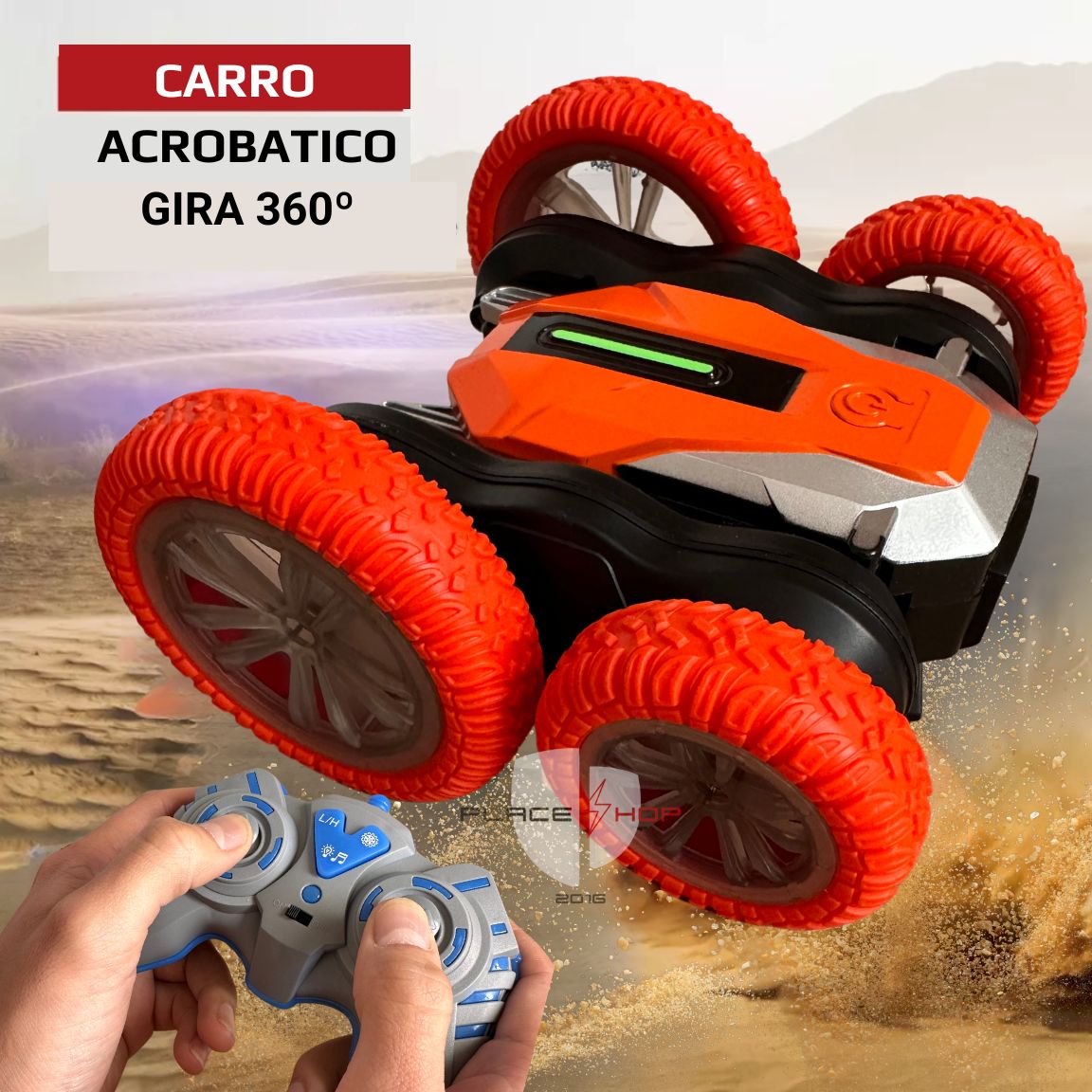 CARRO JUGUETE DE ACROBACIA 🚗🕹️