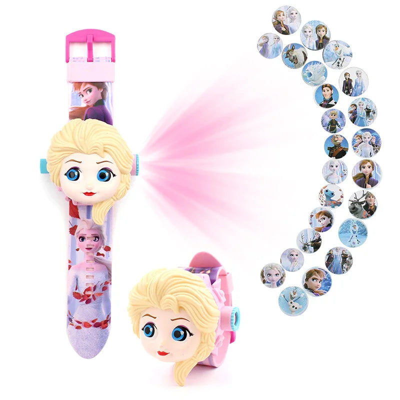 RELOJ DE PROYECCION 3D INFANTIL