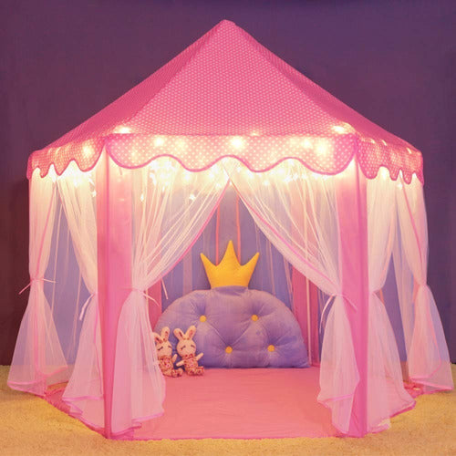 CASA CASTILLO INFANTIL CON LUCES