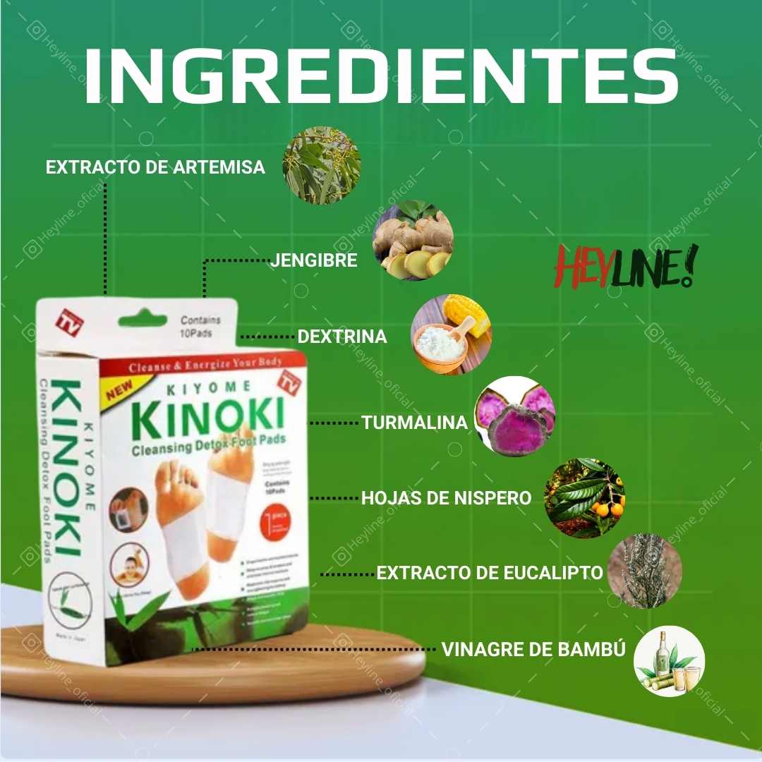 KINOKI™️ PARCHES PARA PIES 🦶 + GUÍA DE INFUSIONES SALUDABLES ☘️