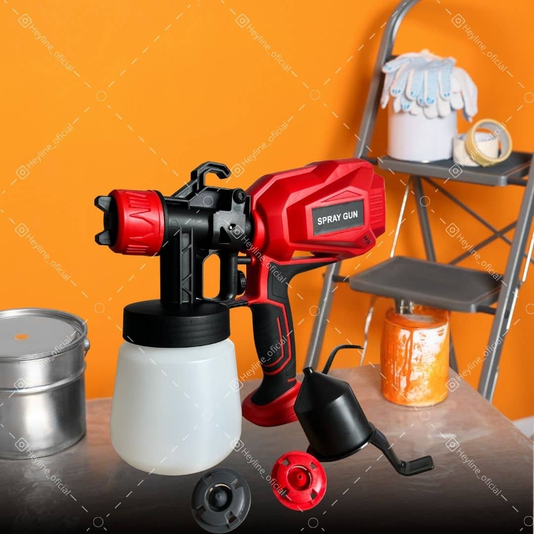 COMPRESOR DE PINTURA ROJA ELECTRICA 2.0