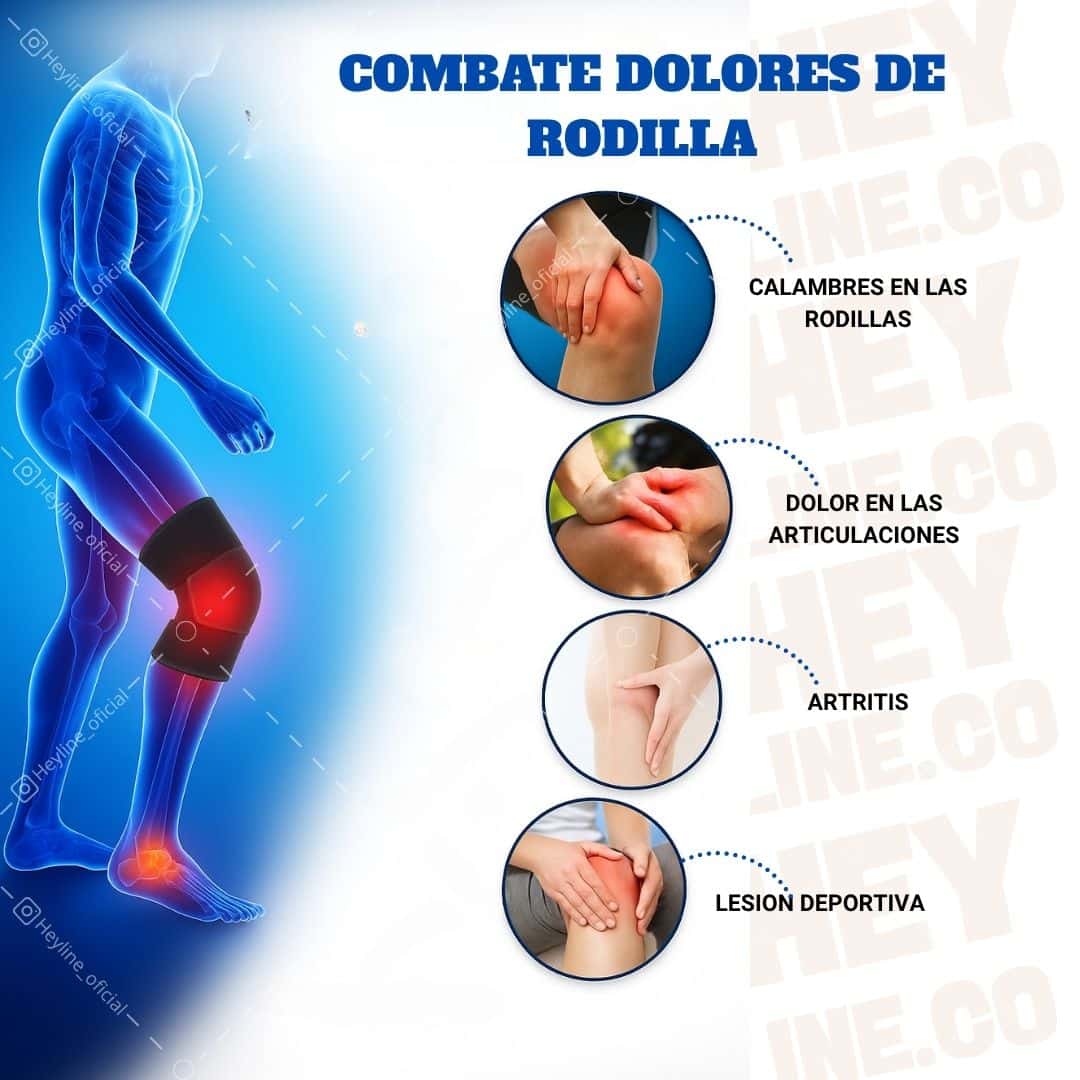 RODILLERA TERAPÉUTICA🦵+ PARCHES™️ NATURALES PARA PIES 🦶