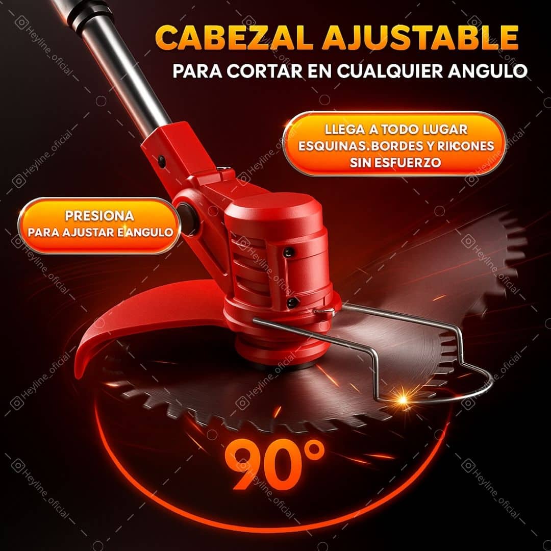 KIT GUADAÑA INALAMBRICA [2 BATERIAS] 🌿🪵  [RECIBE 2 OBSEQUIOS 🎁]