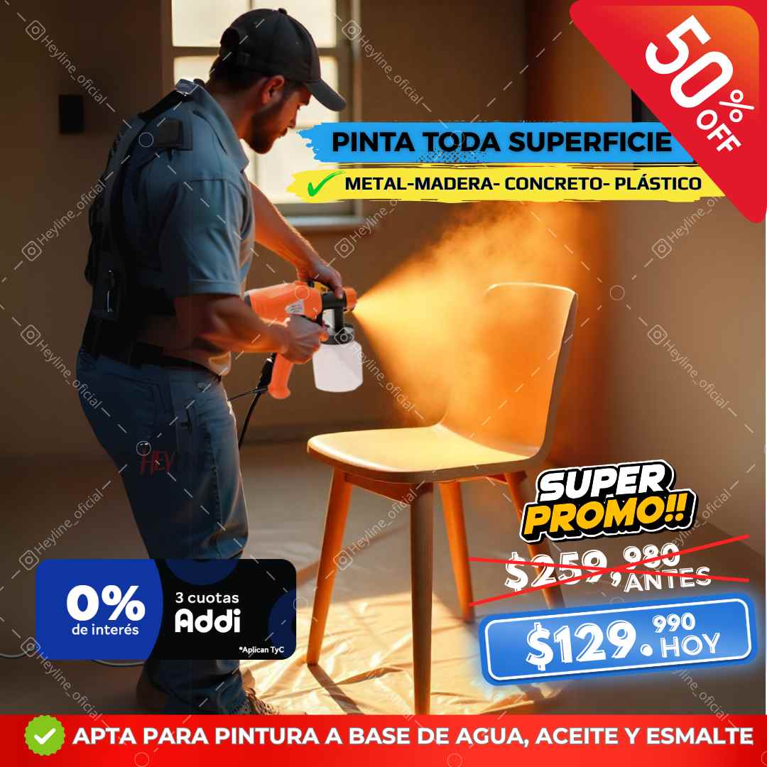 COMPRESOR ELÉCTRICO DE PINTURA 🎨⚡️